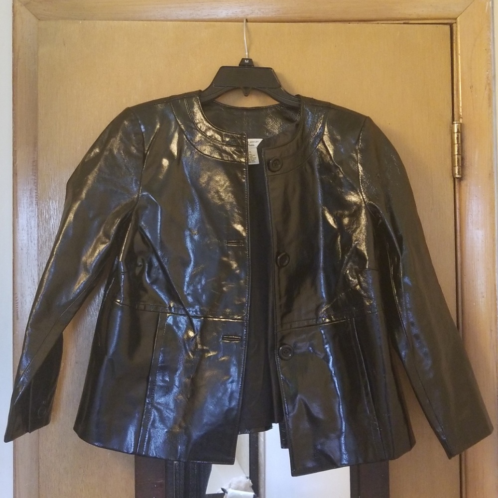 Genuine Patent Leather Jacket